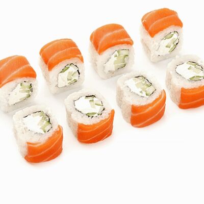 Филадельфия с лососем лайт в Доставка Kaifa по цене 594 ₽