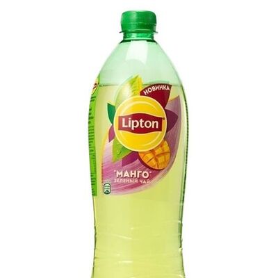 Холодный зеленый чай Lipton Мангов Хан чебурек по цене 240 ₽