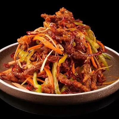 Говядина соломкой с острым перцем малая в Мистер чао по цене 938 ₽