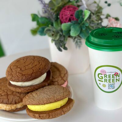 Вупи пай малина-кокос в Green Green по цене 175 ₽