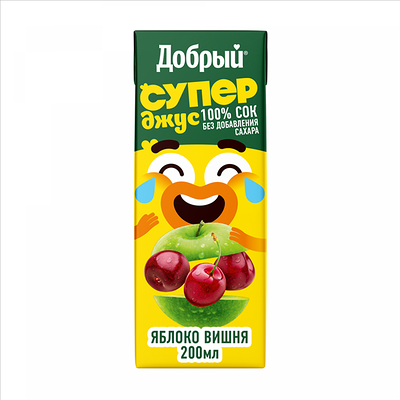 Сок Добрый вишня 0,2 в TAVO ROTTO по цене 130 ₽