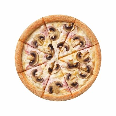 Пицца Ветчина и грибы 32 см в СЫТЫЙ ГУСЬ по цене 899 ₽