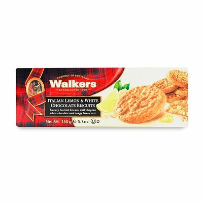 Печенье Walkers Итальянский лимон и белый шоколад в Азбука Вкуса Экспресс Меню по цене 387 ₽