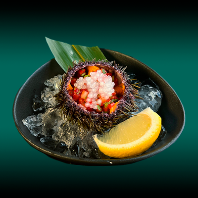 Ежи с топпингом клубника-кинза 3 шт в Нияма по цене 1159 ₽