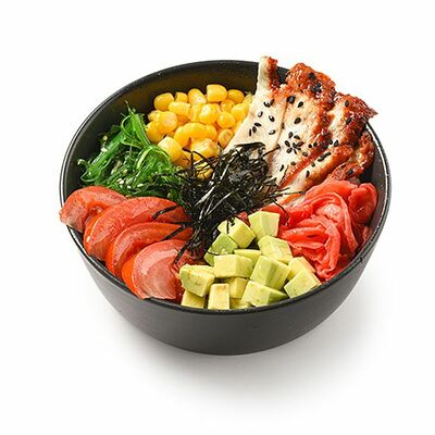 Поке с копченым угрем в Сушивёсла по цене 345