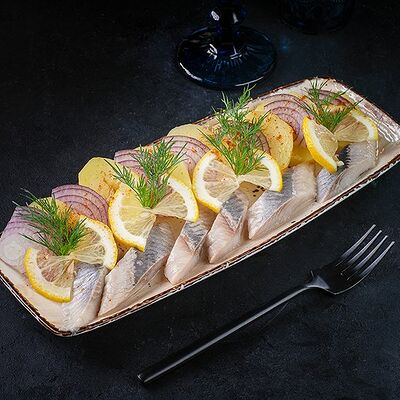 Сельдь с картофелем в Лаваш 1 по цене 520 ₽