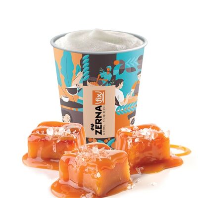 Латте Солёная карамель в Zerna Fix по цене 259 ₽