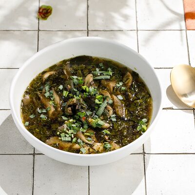 Грибная похлебка постная в Баклажан в ТЦ 