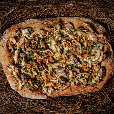 Лепешка с томленым оленем в MANUL по цене 1700 ₽