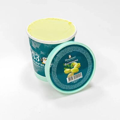 Фисташка пломбир, ведерко в 33 пингвина Мороженое по цене 499 ₽