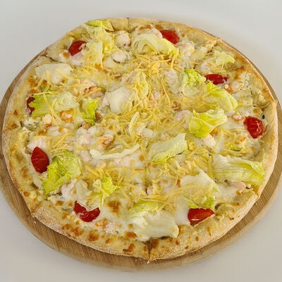 Пицца Цезарь с креветкой в Пора подкреПИЦЦА по цене 1599 ₽