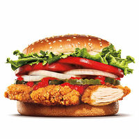 Воппер с курицей в Бургер Кинг