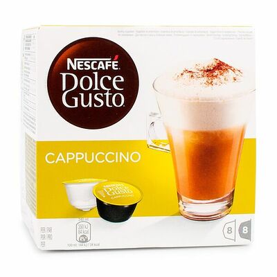 Кофе в капсулах Nescafe dolce gusto Каппучино в Азбука Вкуса Экспресс Меню по цене 539 ₽
