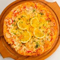 Пицца с крабовым мясом в Дока пицца