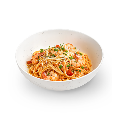 Паста с креветкой и лечо в DoBro Coffee по цене 740 ₽