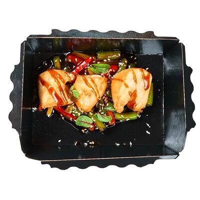 Курица в соусе терияки в 4 сыра по цене 360 ₽