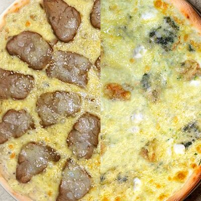 Дым Дымыч и Фо Чиз в ПиЦЦунда Море начинки по цене 1343 ₽