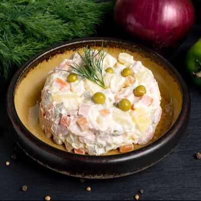 Оливье в Узбекская кухня 24 часа по цене 351 ₽
