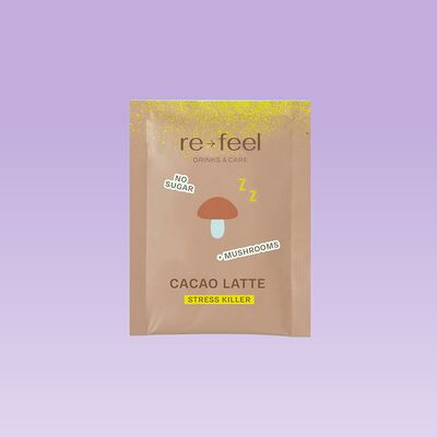 Какао-латте с рейши и специями re-feelв Re-feel по цене 175 ₽