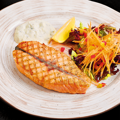 Стейк сёмги гриль в Pronto Pizza по цене 1310 ₽