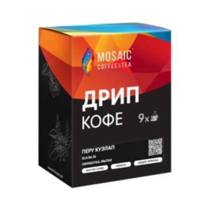 Дрип-кофе Перу Куэлап в MOSAIC coffee&tea по цене 849 ₽