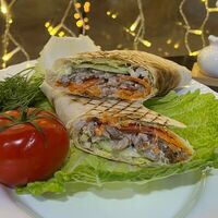 Шаурма с курицей в Каскад