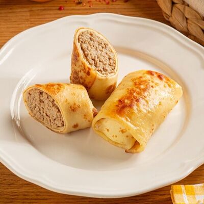 Блинчики с мясом в Грин палас по цене 390 ₽