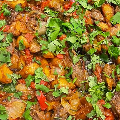 Баранина по-домашнему в Хазар по цене 540 ₽