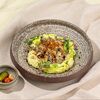 Говяжья вырезка с луком и картофельным пюре в Ботаника по цене 1050