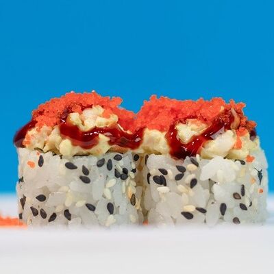 Тартар ролл с креветкой и халапеньо в Русалочка любит суши по цене 690 ₽