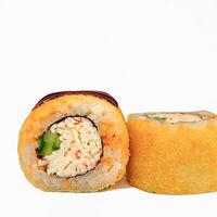 Жаренный Ацуйкани ролл в Barrel Sushi