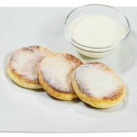 Сырники со сметаной в ЛЕОпицца