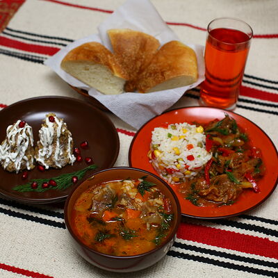 Комплексный Бизнес-ланч №5 в Менуа по цене 450 ₽