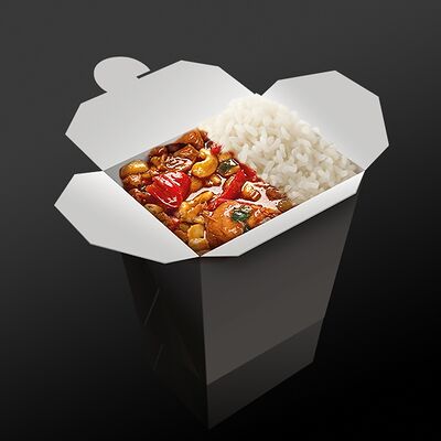 Цыплёнок с кешью и рисом басмати в Большой ФО по цене 319 ₽