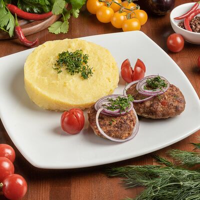 Картофельное пюре с котлетами в Шашлычкофф по цене 259