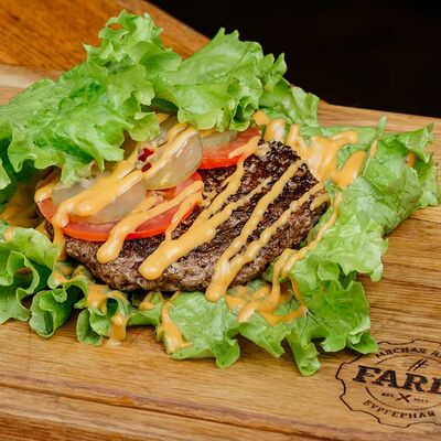 Гамбургер Farш в листьях в #FARШ по цене 400