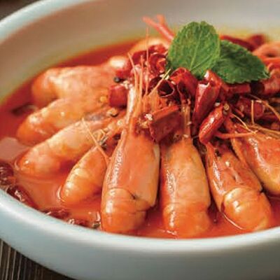 B61 Креветки с картофелем и мясными боллами в Charlie tea по цене 1080 ₽