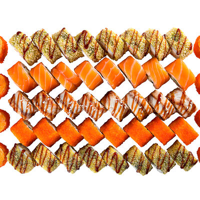 Сет Топ в Вкус и лосось по цене 3000