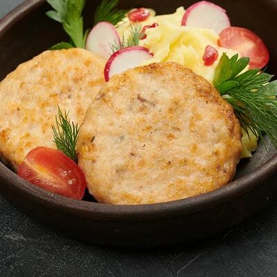 Котлеты из семги и судака в Гранат по цене 510