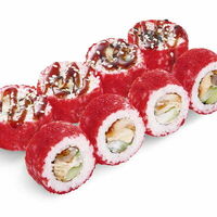 Калифорния с угрем в Rolik