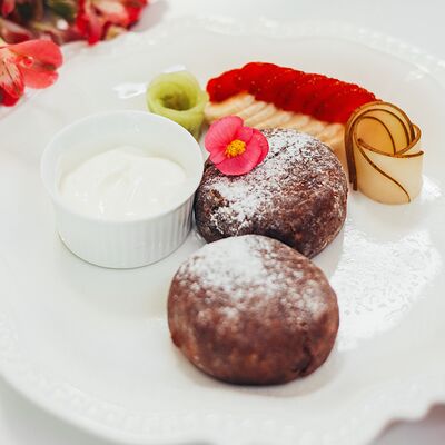 Сырники шоколадные в Лаверна по цене 650 ₽