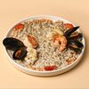 Ризотто из семечек подсолнуха с морепродуктами в SCAT по цене 1070
