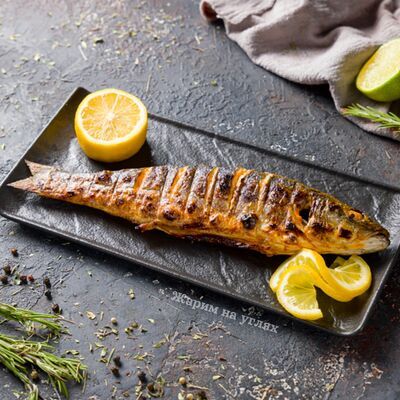 Сибас на углях в Жарим на углях по цене 1500 ₽