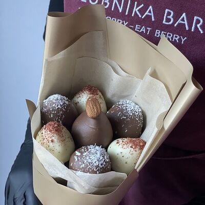 Букет из клубники Gold Xs в Klubnika Bar по цене 1399