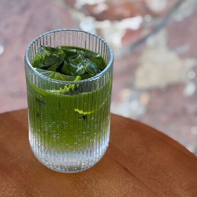 Матча-тоник в 112 Кофе Кухня по цене 370 ₽