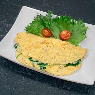 Омлет со шпинатом в Brauny по цене 290 ₽