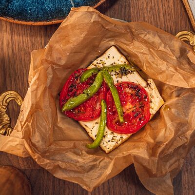 Фета Псити ладокола в Греческая таверна Порто Миконос по цене 520 ₽