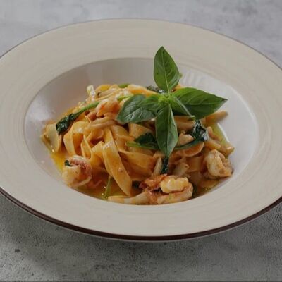 Паста с креветками в Time to Coffee по цене 850 ₽