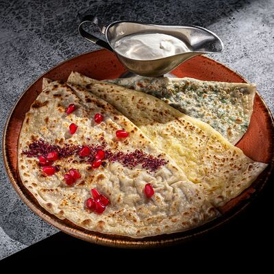 Кутаб с зеленью в Дюшес по цене 120