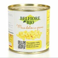 Кукуруза сладкая консервированная, Belfiore bio Италия в Азбука Вкуса Экспресс Меню